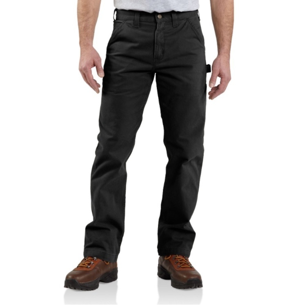 NWT Carhartt Twill Work Wear Pants Black Size 42x32